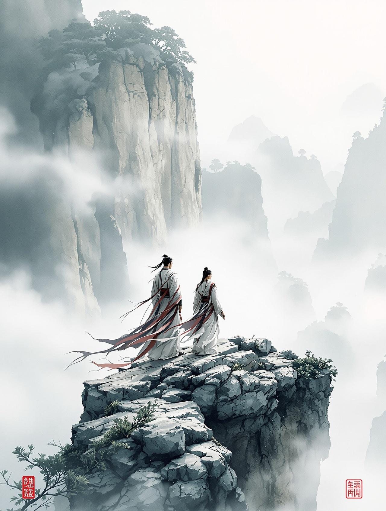 《山河令》高清剧照，武侠题材影视作品